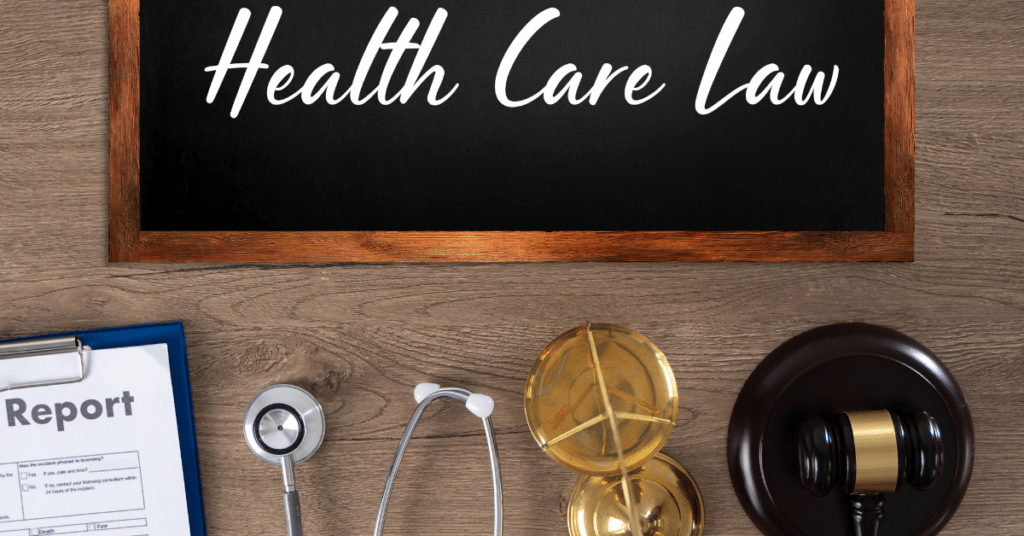 Health Care Law sign