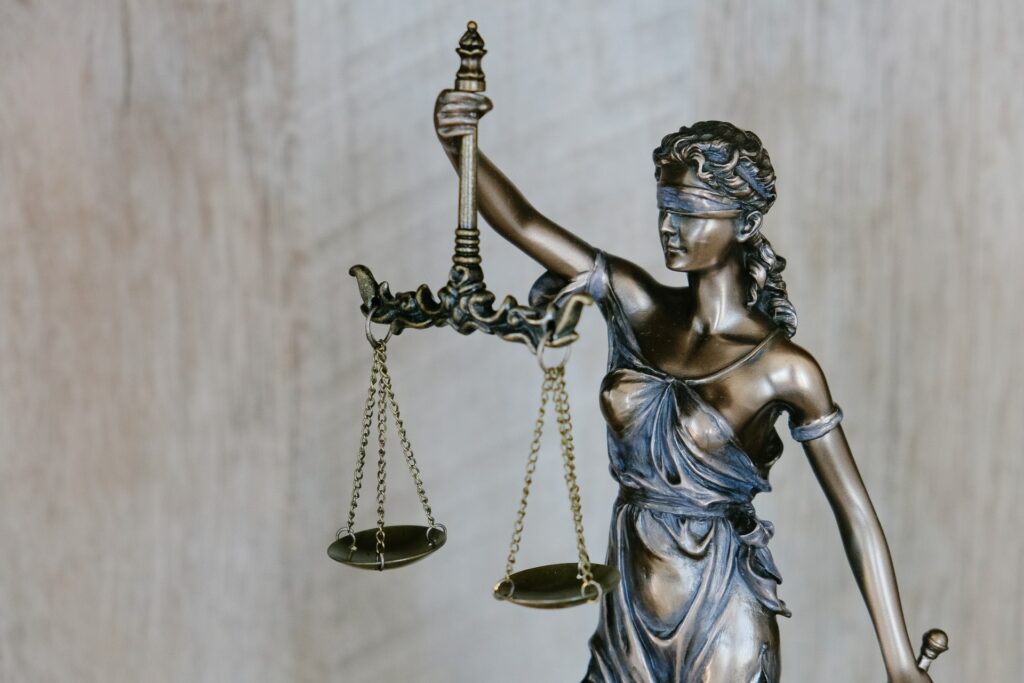 the scales of justice