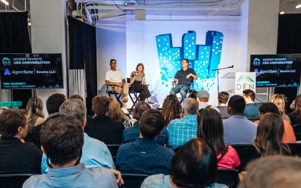 Niji Sabharwal and Jenn Knight speak at Denver Startup Week