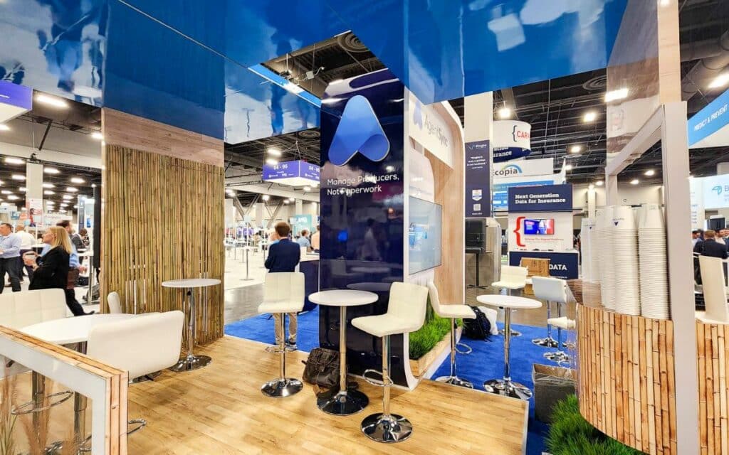 AgentSync booth at ITC 2022