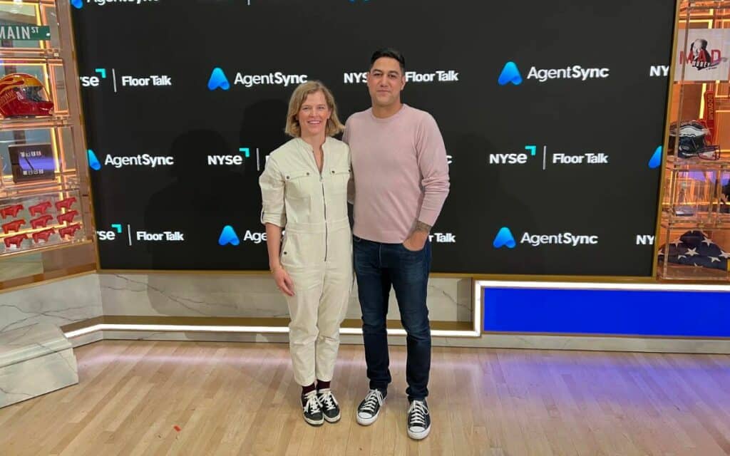 Jenn Knight and Niji Sabharwal at NYSE