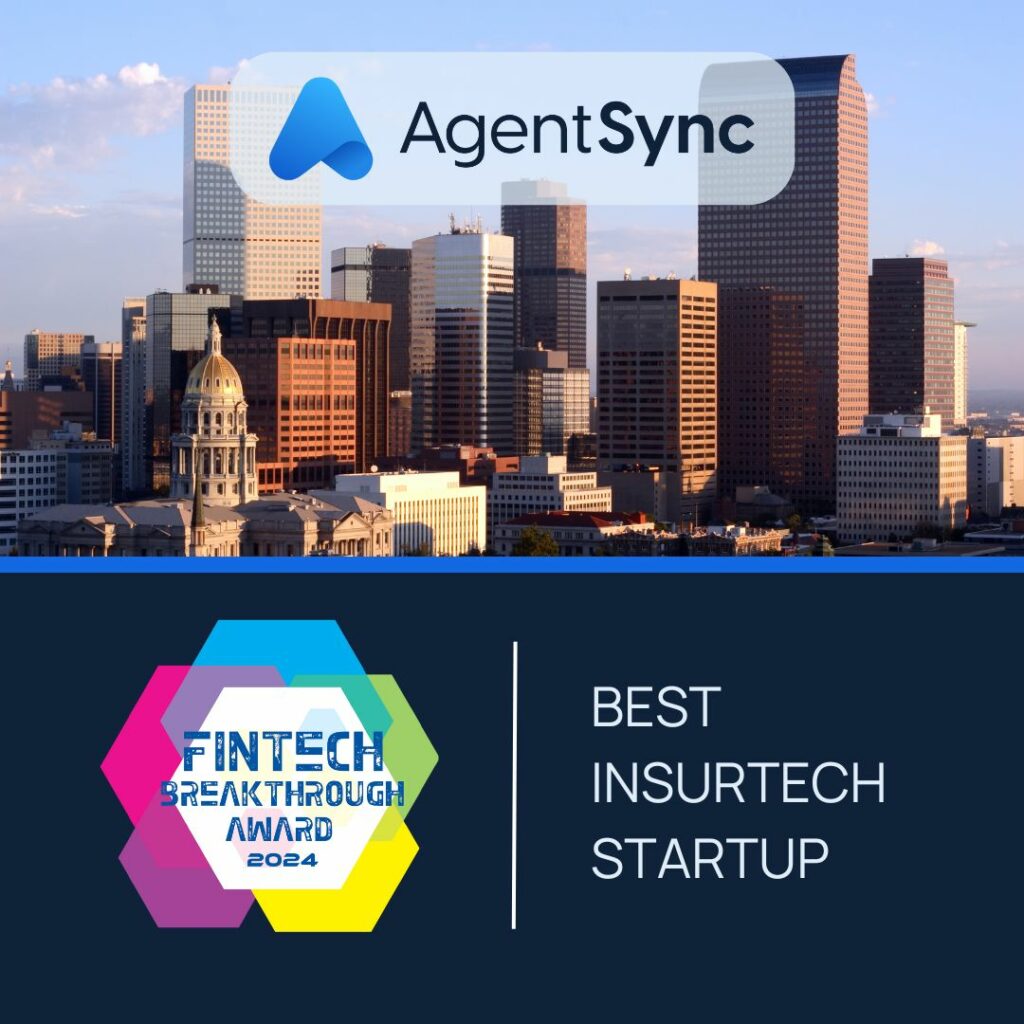 AgentSync Named “Best InsurTech Startup” in 8th Annual FinTech Breakthrough Awards